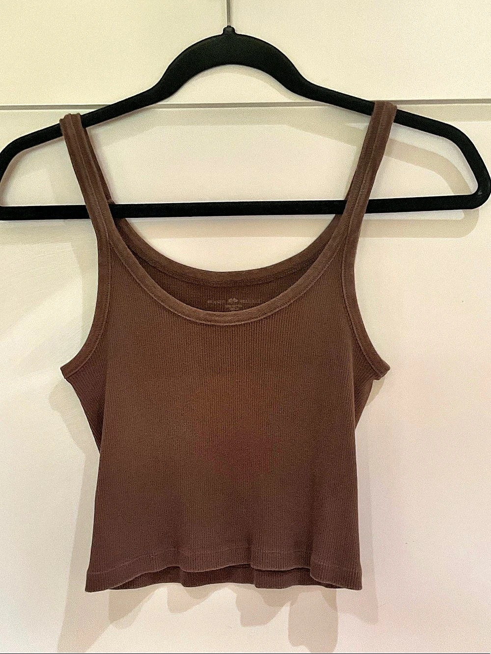 Brandy Melville Beyonca Crop Tank Brown